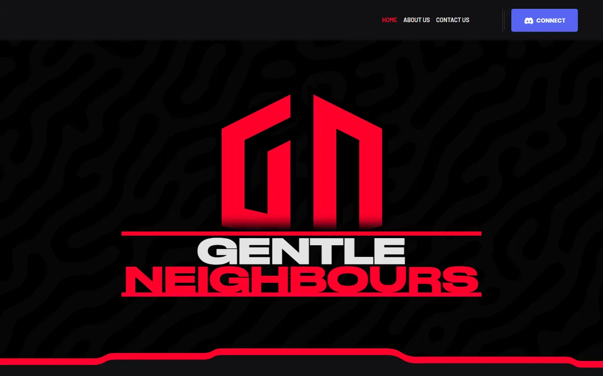 Spletna stran Gentle Neighbours (gentleneighbours.com)
